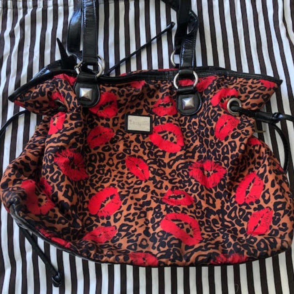 Bestey Johnson Cheetah Print Purse